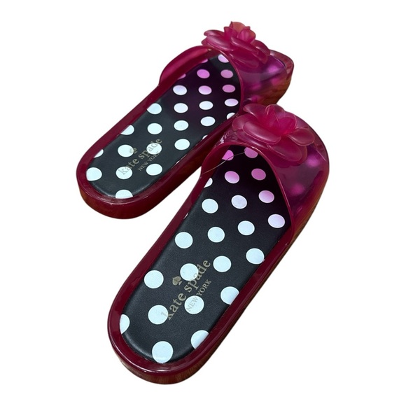Kate Spade Pink Floral Sandals - Picture 3 of 4